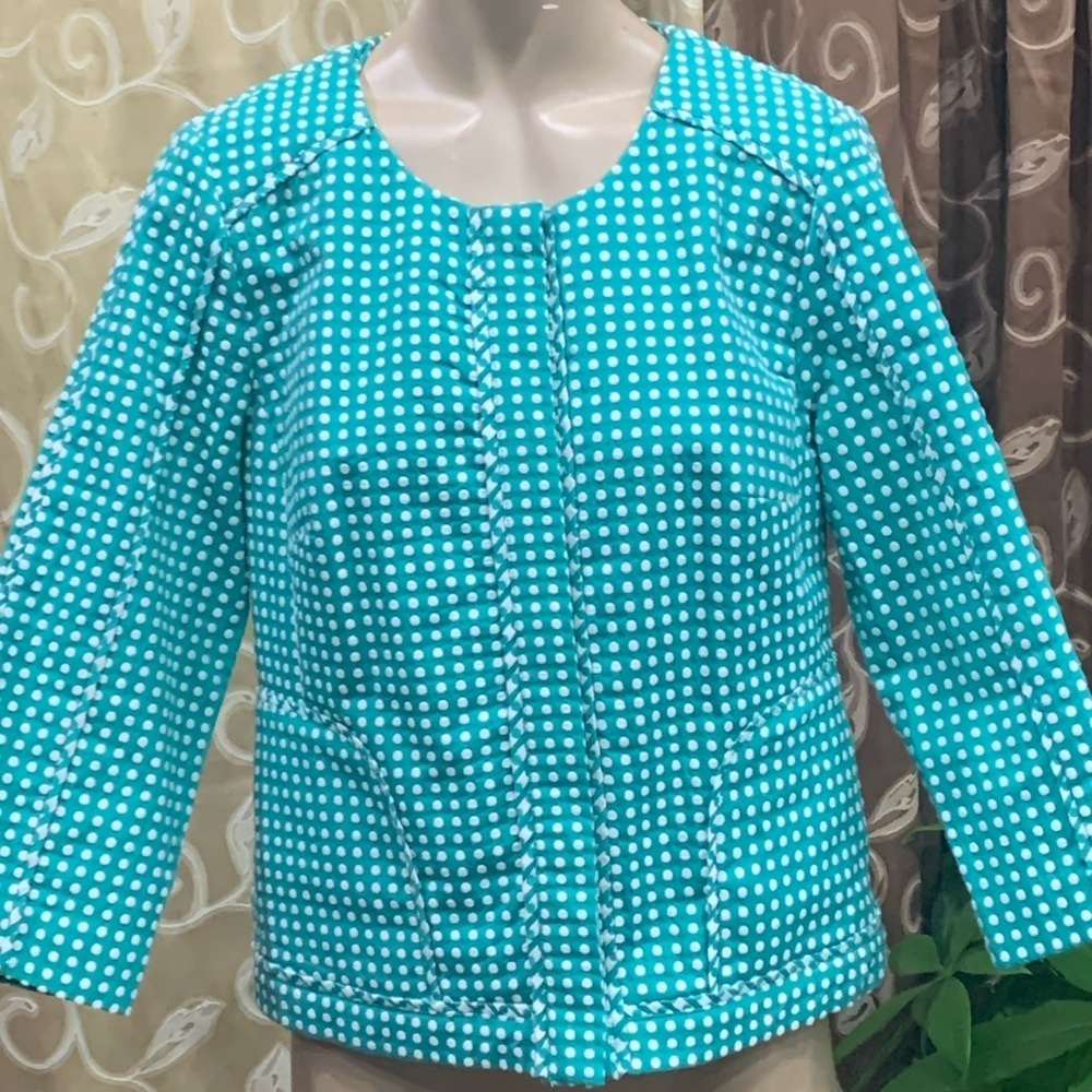 Laundry Polka Dot Blazer